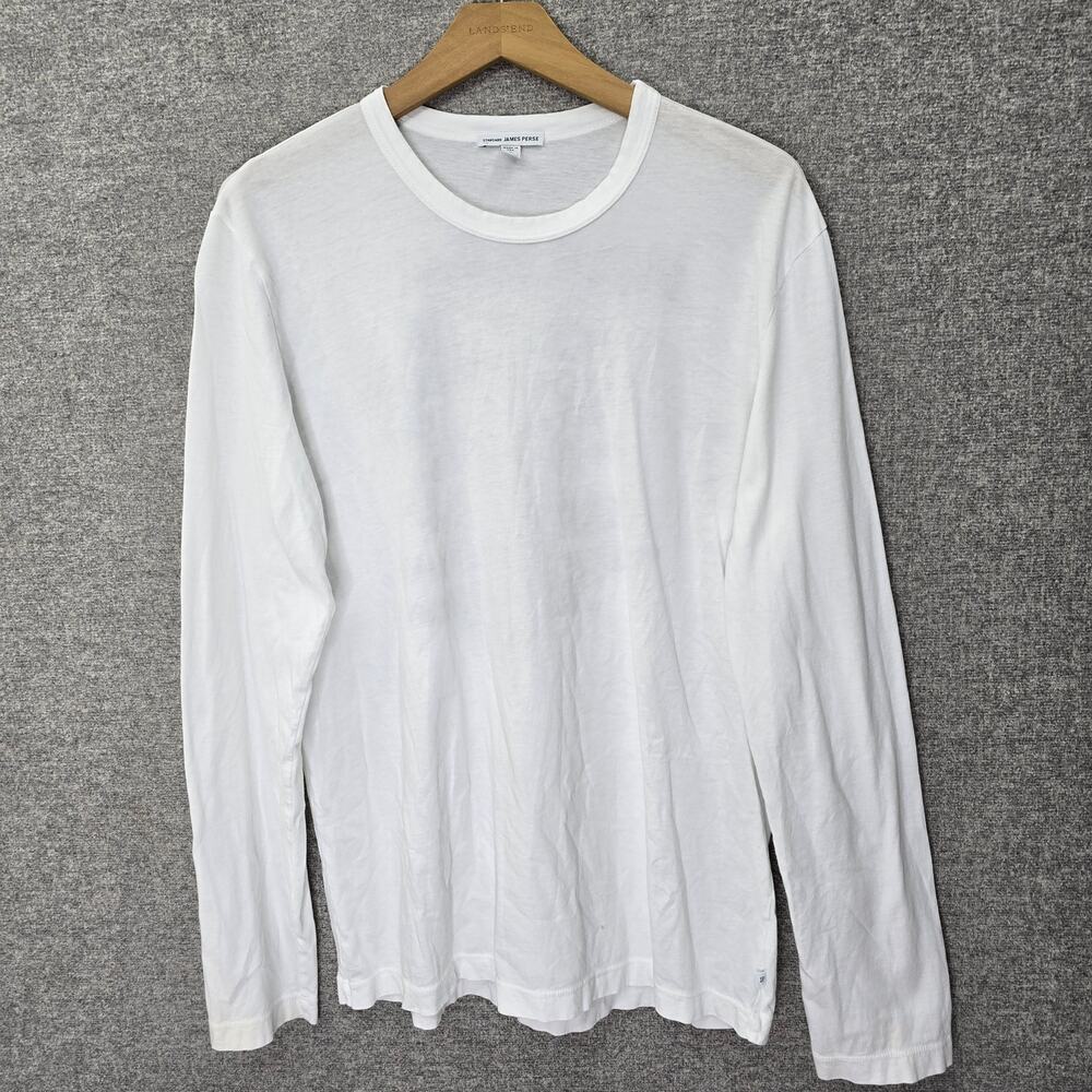 JAMES PERSE STANDARD HAWAII CREWNECK TEE, SIZE 2